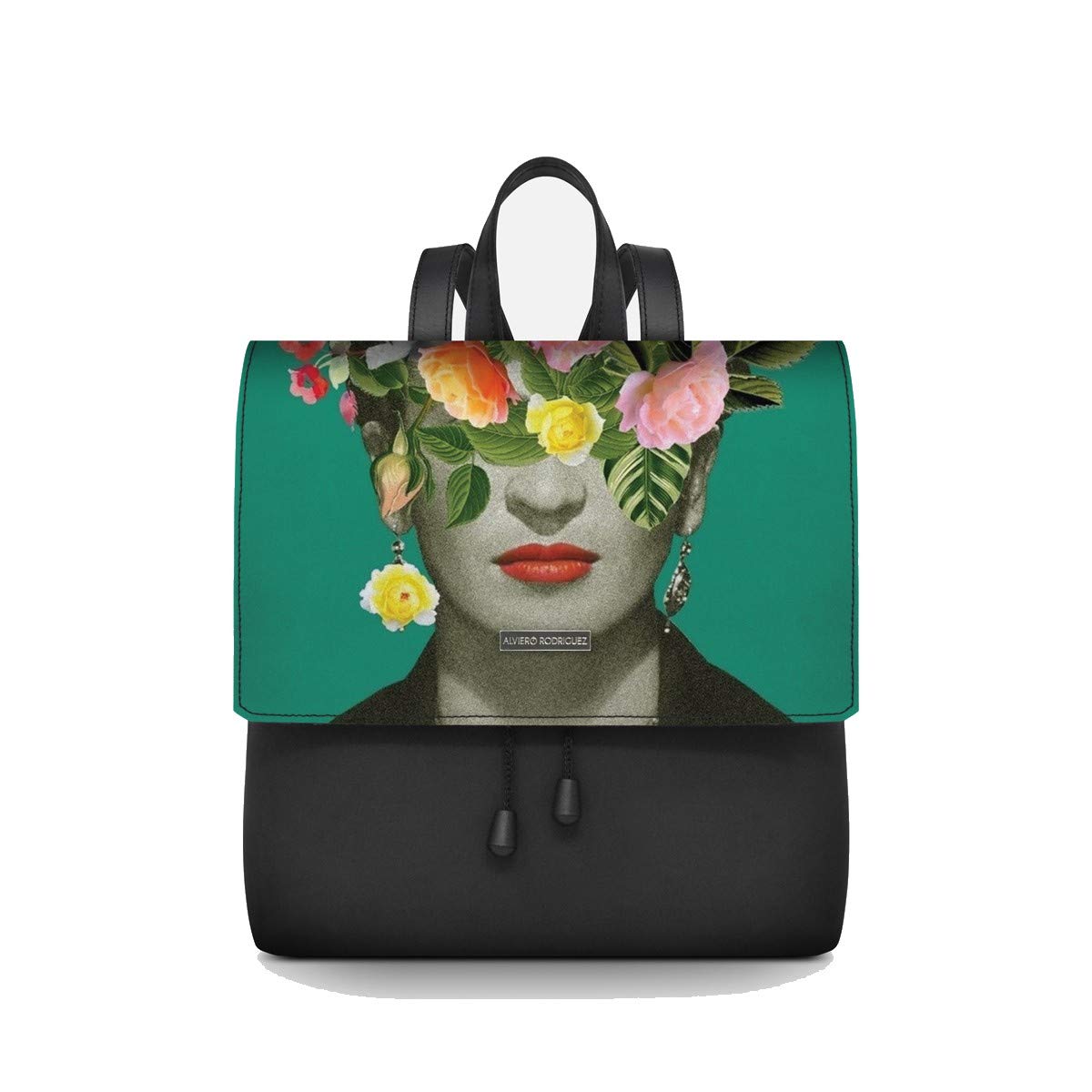 Borse FRIDA FLOWERS A05 Zainetto Lux Alviero Rodriguez urban-earth.co.uk