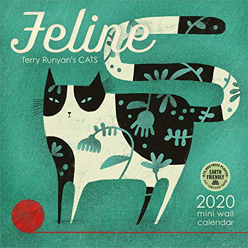 Feline 2020 Mini Wall Calendar: Terry Runyan's Cats (7