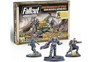 Modiphius Fallout - Wasteland Warfare - Brotherhood of Steel Elder Maxon and Capt. Kells