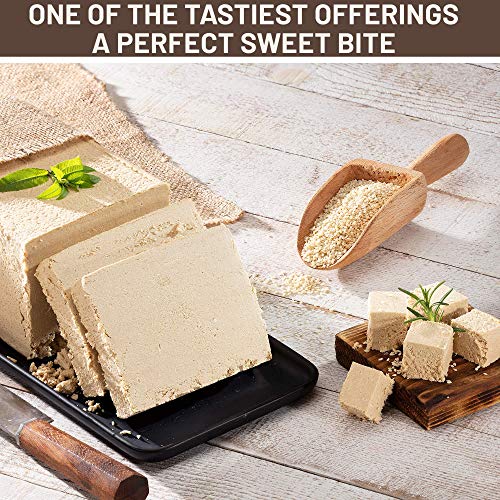 The Tahini Goddess Sugar Free Halva Kosher Creamy Natural Sesame