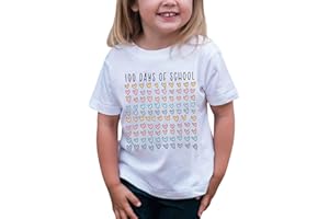 BANGELY 100 Days of School Shirts for Kids Back to School Graphic Tee 100 Days Celebration Tshirt Elementary Student Gift