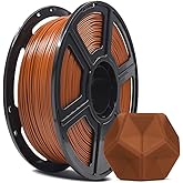 FLASHFORGE 3D Printer Filament, PLA PRO Filament 1.75mm, 1KG Spool (2.2lbs), Dimensional Accuracy +/- 0.02mm for FDM 3D Printers, Better Tenacity & No Knotting (Brown)