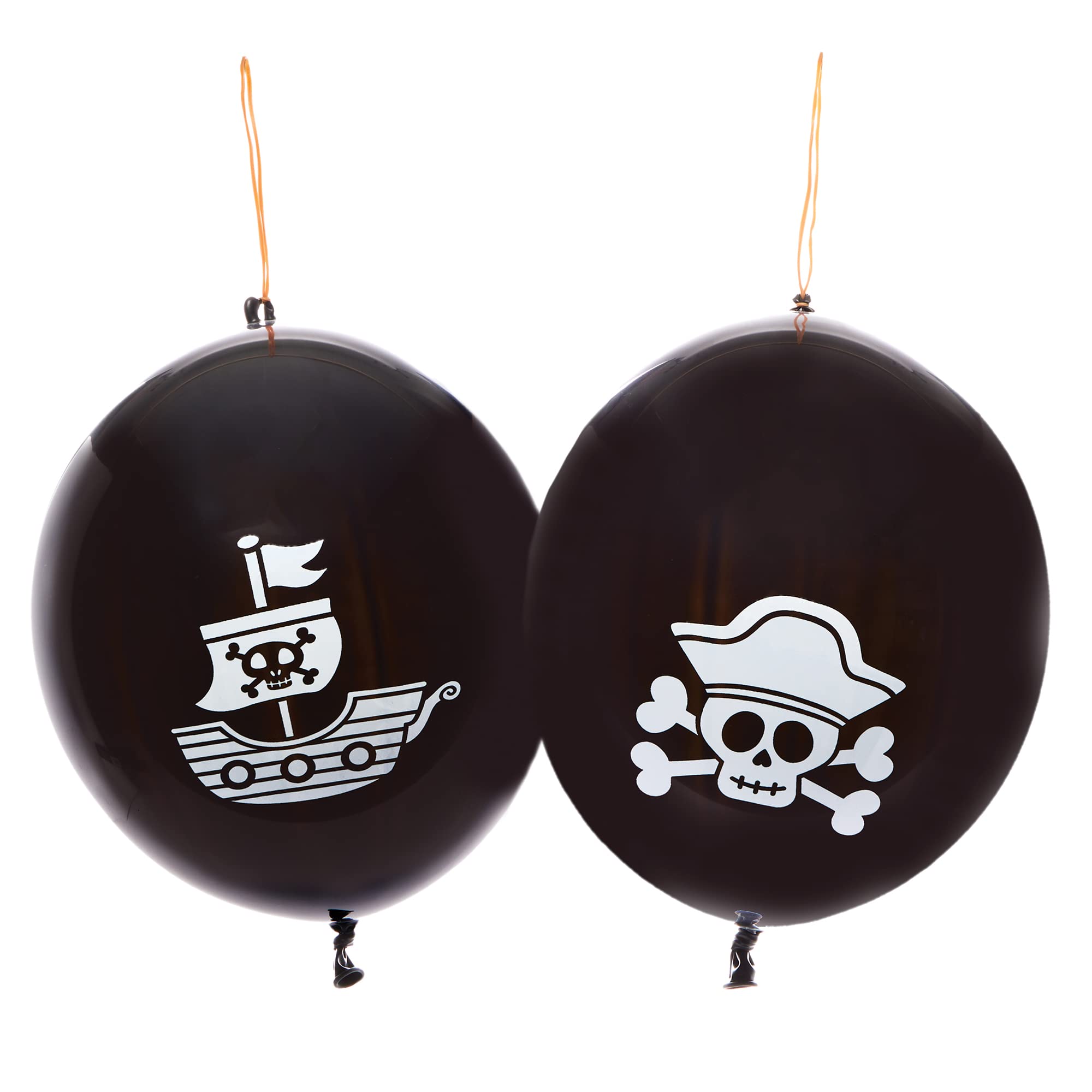 Baker Ross FX622 Pirate Punching Balloons - Pack of 10, Party Bag Fillers for Kids