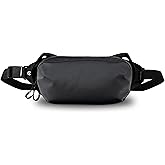 WANDRD All-New D1 Fanny Pack - Crossbody Carry Bag for Hiking, Traveling, Festivals, Sports, and More - Weather-Resistant for Phones, Wallets, Keys, and Camera (Black)
