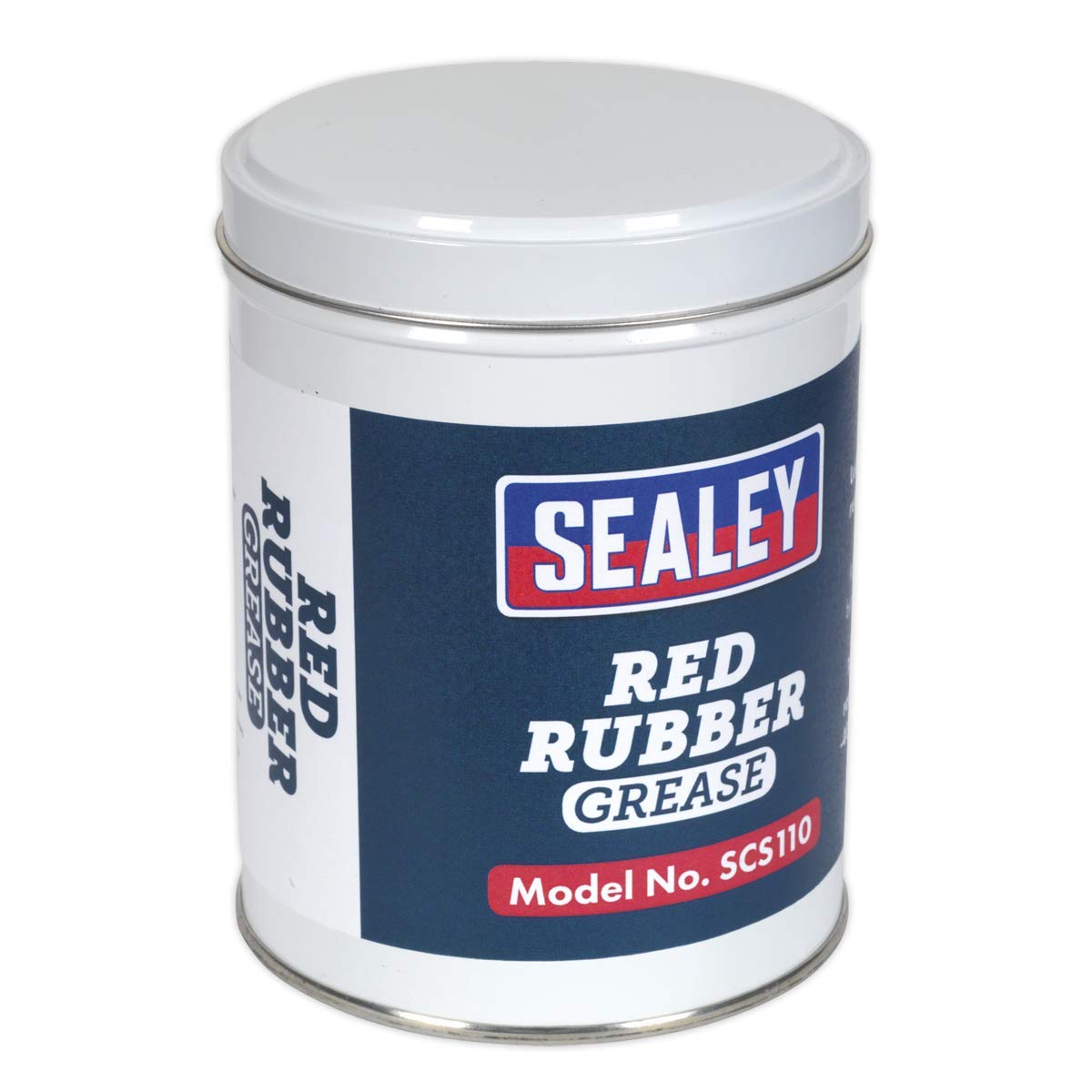 Sealey SCS110 Red Rubber Grease 500g Tin