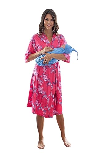 Baby Be Mine Maternity Robe Swaddle Set – Mommy and Me Hospital