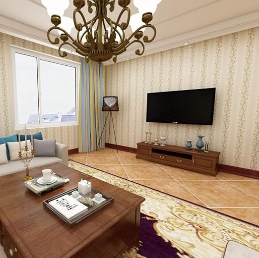 Pegatinas De Pared Decorativas Fondos De Pantalla De Algodon Y Lino Revestimiento De Pared Sin Costura Mural Alta Precision Jacquard Wallpaper Sala De Estar Dormitorio Comedor Decoracion De Arte