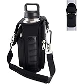 Ohwekit Water Bottle Carrier Holder with Clear Touch Screen