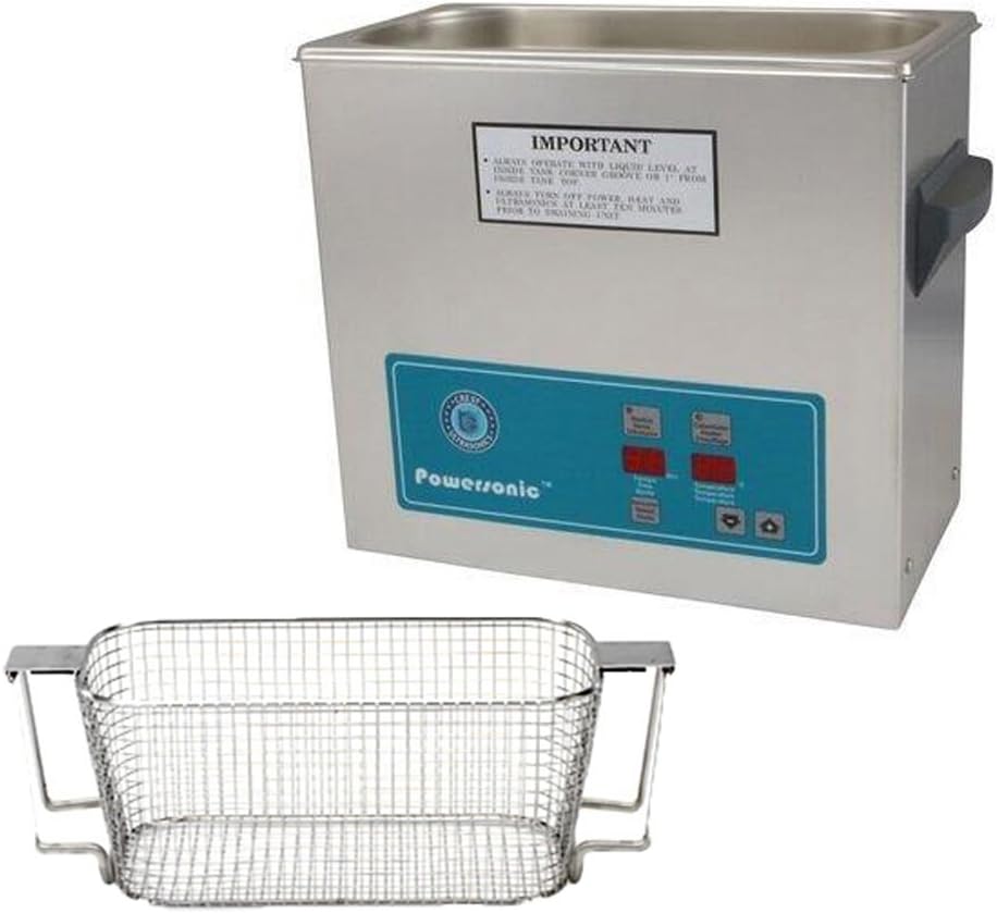 Crest Ultrasonics - 0500PH045-1-MESH - P500H-45 Ultrasonic Cleaner-Heat & Timer- Basket