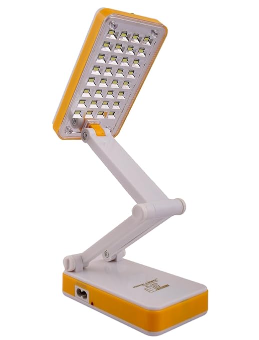 Fun N Shop- 24 SMD Foldable Rechargeable Table Lamp with in-built Solar Panel -ONLITE L920 (Color May Very)