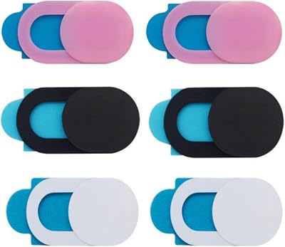 Dolaso 6pc Webcam Cover Slide Blocker Ultra-Thin Camera Privacy Protection