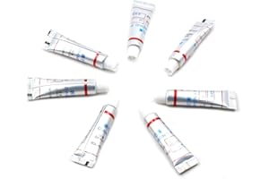 PREAMER 7pcs 5 Gram Diamond Lapping Paste Polishing Compound for Fine to Final Polishing, Grits 1000# 10000#