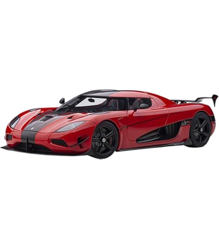 Amazon.com: Autoart Koenigsegg Agera RS Cone Orange with Black