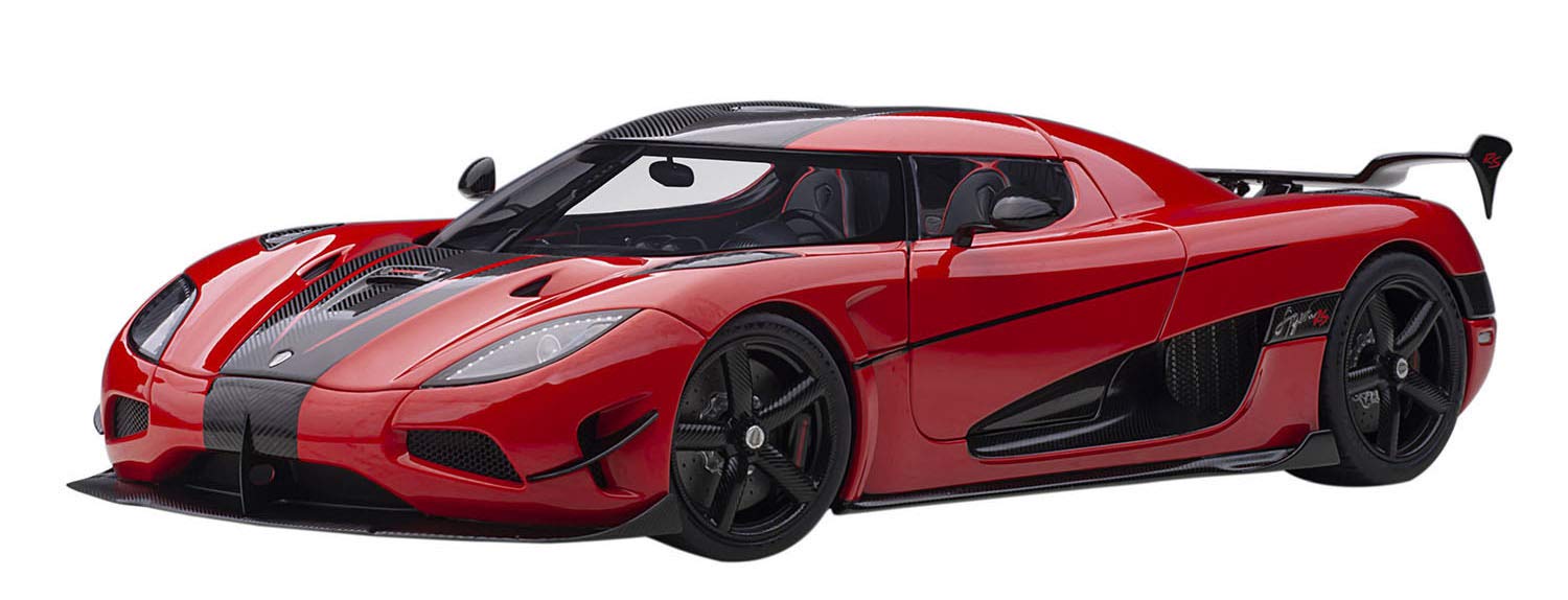 AUTOart - 79022 Miniature Collectible Car, Chilli Red/Black