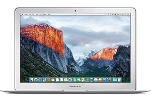 Apple MMGG2LL/A MacBook Air 13.3-Inch Laptop (1.6 GHz Intel Core i5, 8GB RAM, 256GB SSD, Mac OS X V10.11 El Capitan), Silver 