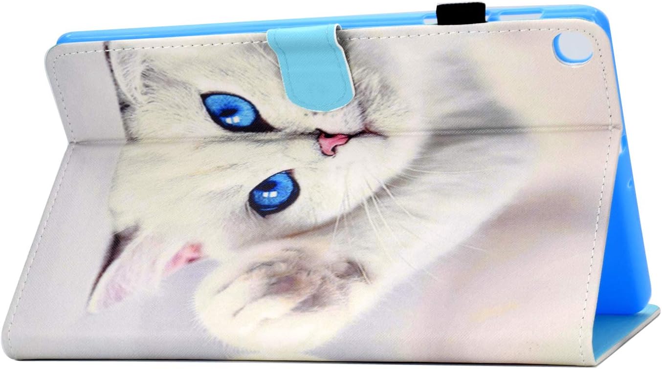 CaseFun Case for Samsung Galaxy Tab S6 Lite 10.4 P610/P615 Slim PU Leather Smart Stand Cover with Auto Wake/Sleep - Image 5