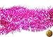 Rimobul Elegant Sparkly Hanging Tinsel Garland- 3 Pcs, 3 Inch x 6 Feet (Hot Pink)