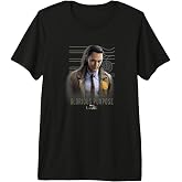 Marvel Loki Glorious Purpose Portrait Premium Tri-blend T-Shirt