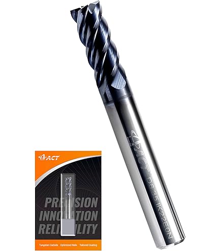 Fresa Carburo Fresa A Testa Quadra In Carburo 5/8" 6 Taglienti, Rivestita AlCrN - Made In USA, Alta Performance Fresa Made In USA Per Metalli - Foto 7