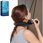 Comness Cervical Neck Traction Device for Home Use, Adjustable Neck Stretcher Strap Over Door for Pain Relief and Spinal Decompression, Restore Natural Curve of The Neck