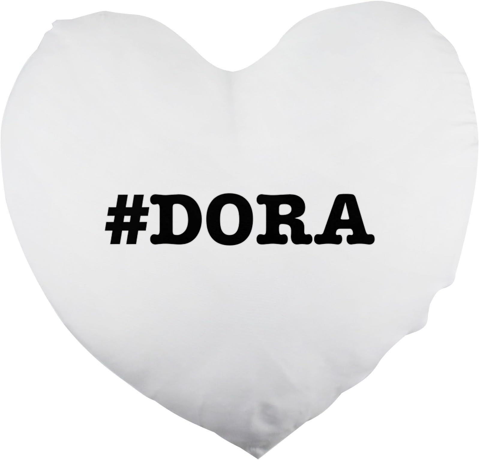 nicknames DORA nickname Hashtag Heart Shaped Pillow Cover