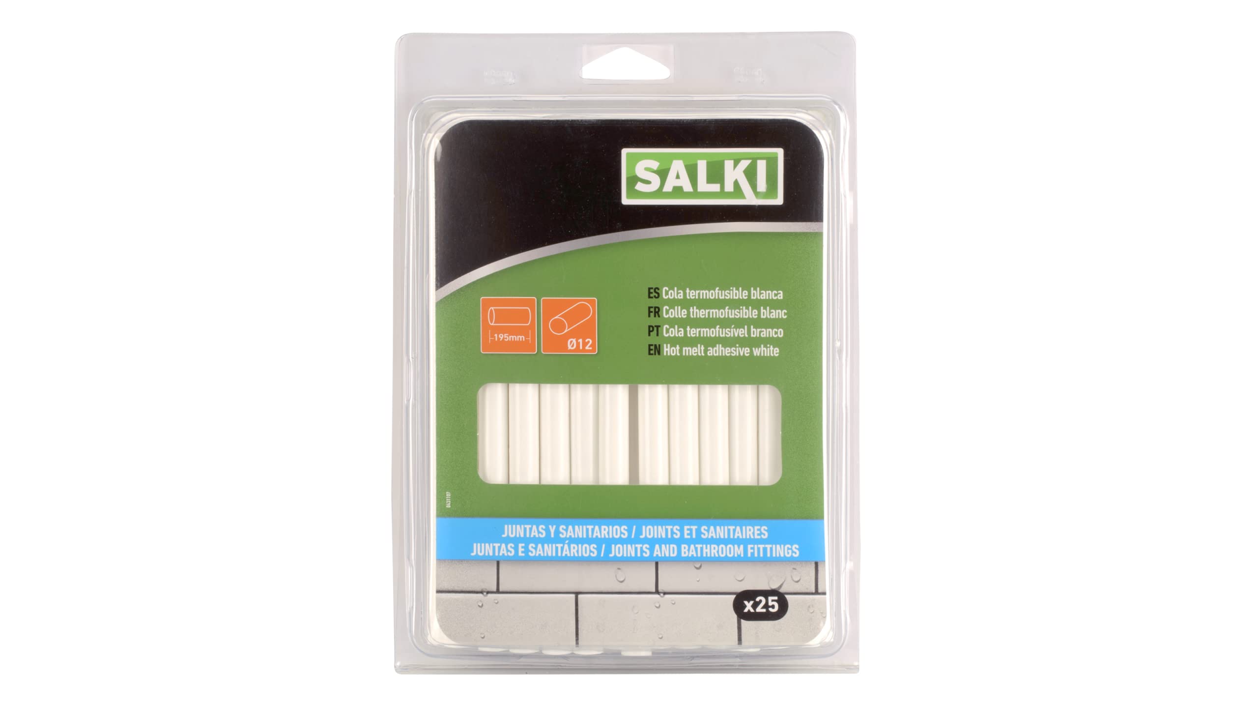 Salki 431107 – Tail termoencolar ø11,5 X 195 MM White