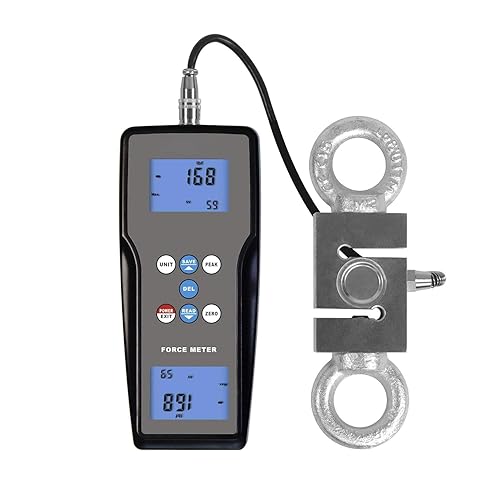 FM-207-1000K Digital Force Gauge Push Pull Gauge Tester Meter 3 ...
