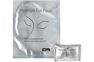 Eyelash Extension Eye Pad, 100 Pairs Under Eye Pads, Lint Free DIY False Lash Extension Beauty Makeup Hydrogel Gel Eye Patche