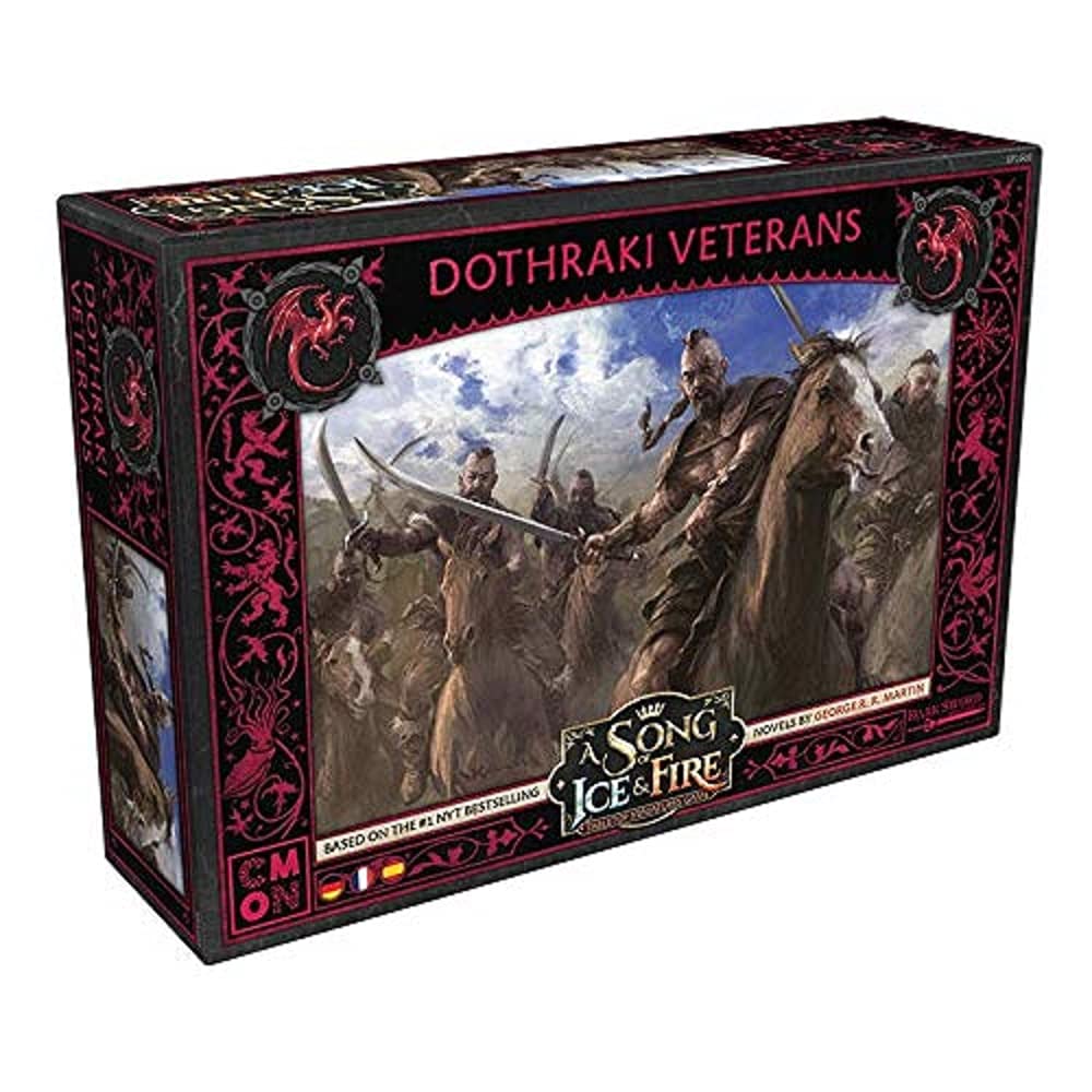 Asmodee | CMON | A Song of Ice & Fire – Veterans of Dothraki | Expansion | Tabletop | 2 Players | From 14+ Years | 45+ Minutes | German | Multilingual — image 1