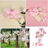 tenn well Pink Satin Ribbon 50mm x 22m Gift Wrapping Crafting view 4