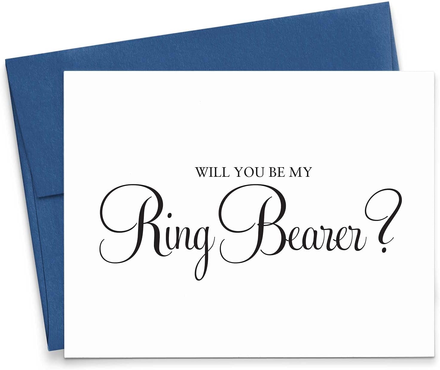 Will You Be My Ring Bearer Proposal Card