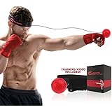 Champs Boxing Reflex Ball Fight Training Speed With Exclusive Training Video. Learn Basic Martial Arts Skills, Lose Weight, Improve Reaction Time and Speed, Fitness, Confidence and Cardio