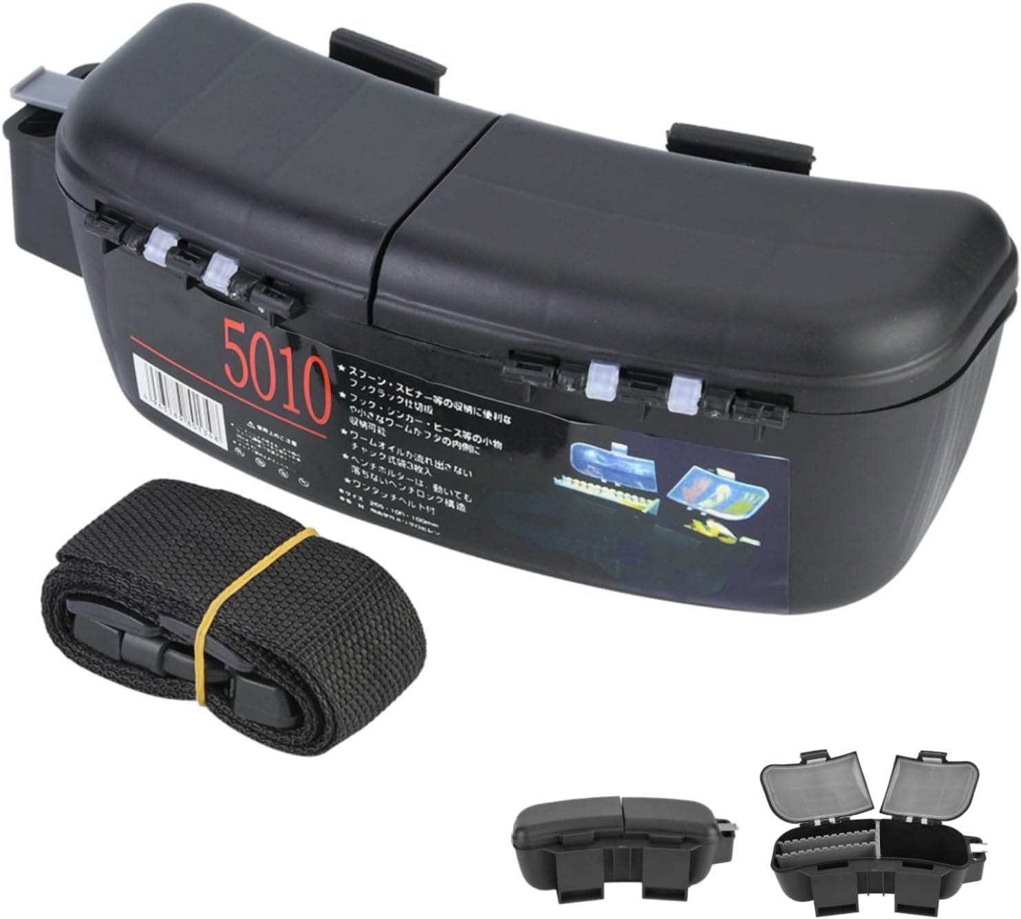 Niiyen Fishing Fanny Pack, Portable Multifunctional Fishing Tackle Organizer Fanny Pack, for Lures, Hooks