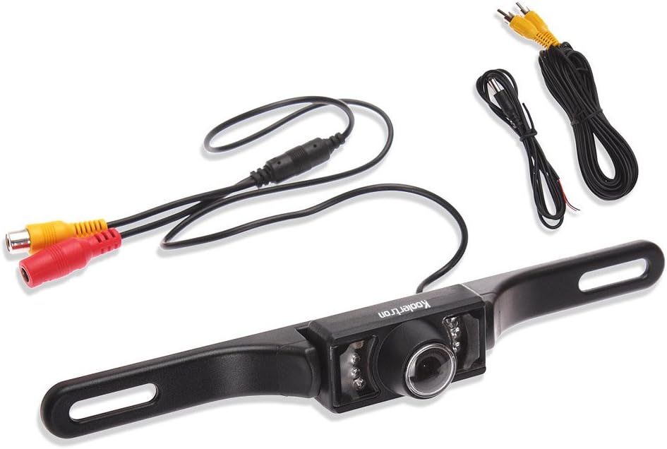 Koolertron Rear View License Plate Backup CMOS Camera