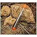 RAYNAG 2 Pack Collapsible Stainless Steel Campfire Tool Pocket Size, Builds Fire by Blasting Air