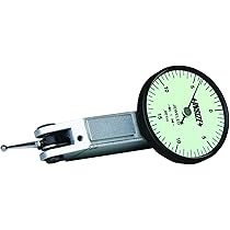 Comparatore, Indicatore Antiurto - Indicatore Di Prova Del Quadrante Del Manometro - Misura Antiurto Ad Alta Precisione, Intervallo Di Misurazione Di 0-1 Pollici, Graduazione Di 0,001 Pollici Per Misu - Foto 8