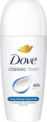 Dove Classic Anti-Perspirant Roll On Women 6x50 ml 0% Alcohol 24h Sweat view 1