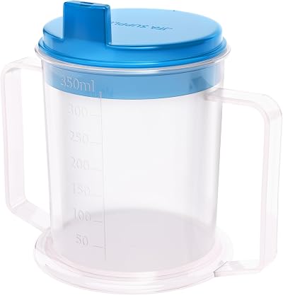JFA Supplies Drinking Cup Beaker Mug Sippy Cup with Easy Grip Handles