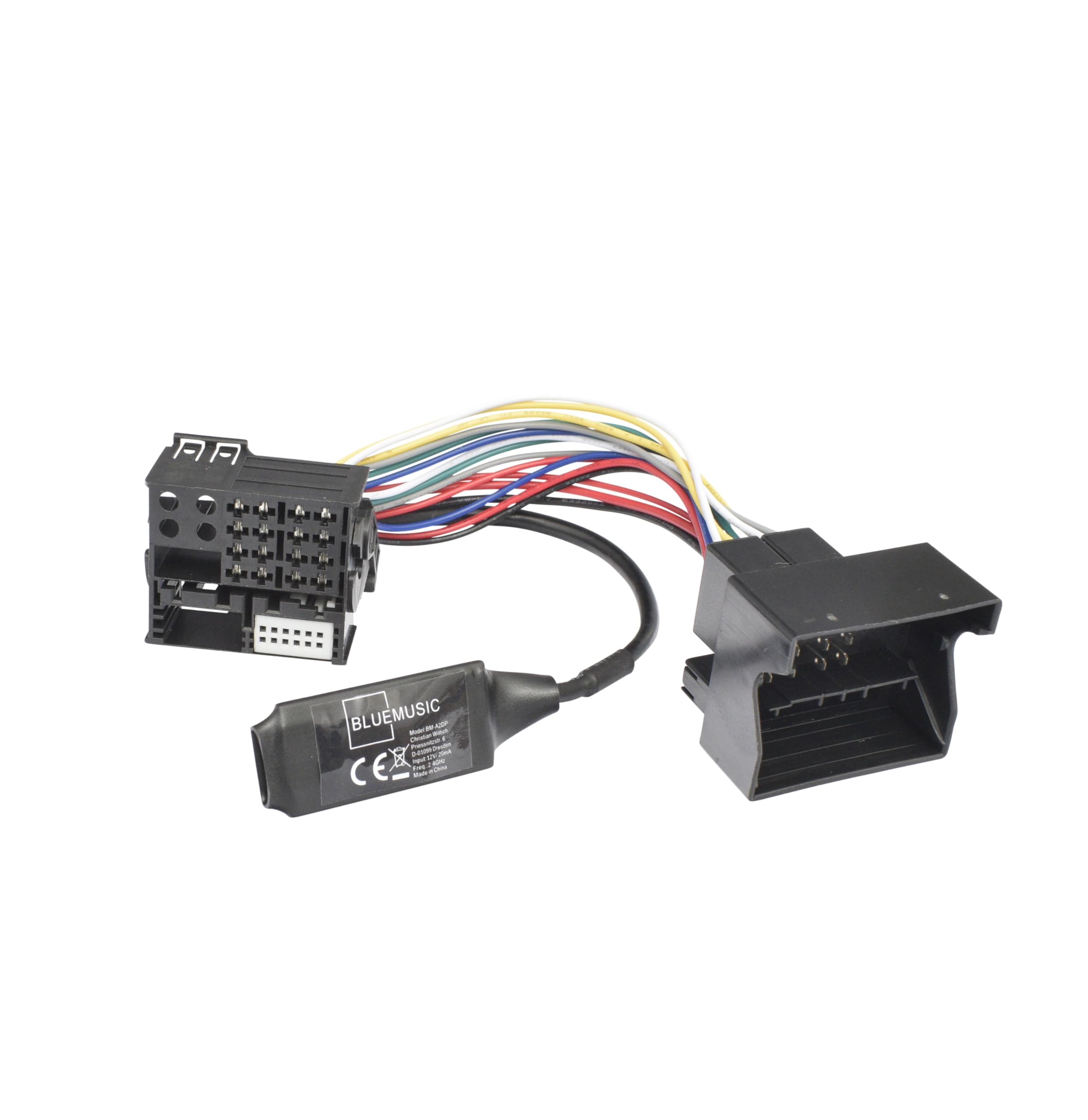 BlueMusic Bluetooth Audio Music Adapter Compatible with VW Polo Golf 6 Passat B7 RCD 310 RCD 510 RNS 510