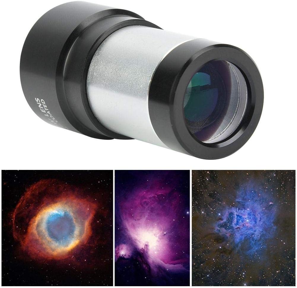 Qiterr 2X Teleconverter Barlow Lens 1.25 Inch 2X Barlow Lens for