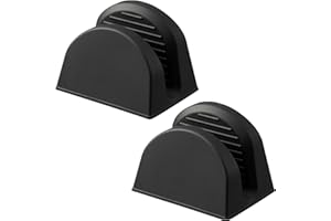 YAMAZAKI Home Tower Magnetic Pot Holders - Set Of 2, Heat Resistant Silicone Oven Mitts, Durable Insulated Hot Pads, Magnetic Storage - Silicone