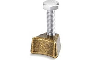 MorningRo 1 Pcs Pool Ladder Anchors Bronze Wedge Assembly Swimming Pool Stair Rail Anchor with Bolt Compatible with Perma Cast 3", 4" Hand Rail Anchors Sockets Ladder Parts Brackets