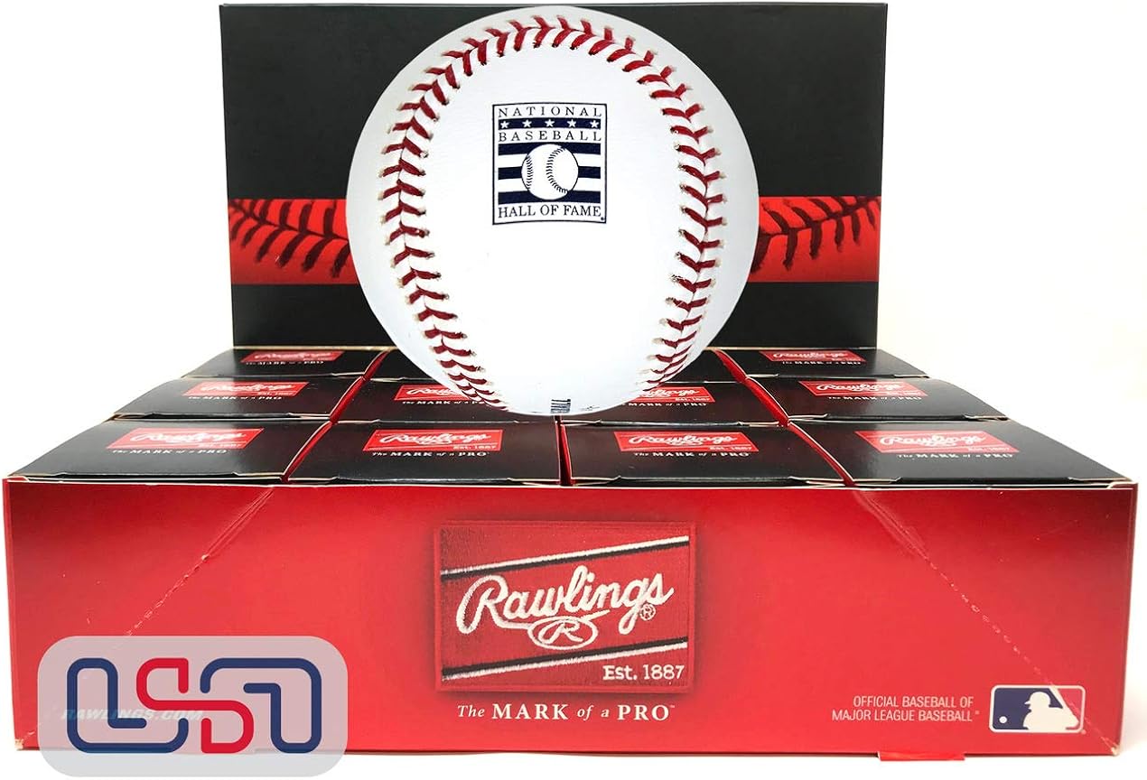 Rawlings Official MLB Hall of Fame Baseball 1 Dozen (12
