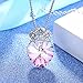 Angelady Gemstone Created Infinity Pendant Necklace Gifts for Women Girls Crystals from Swarovski (5) Young Girlfriend Birthday Graduation Gifts Necklace Party Queen Thanksgiving Mom Jwewlry Present