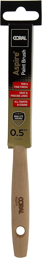 Coral 31710 Aspire 0.5 inch Paint Brush Professional Firm Straight Cut Flat view 2