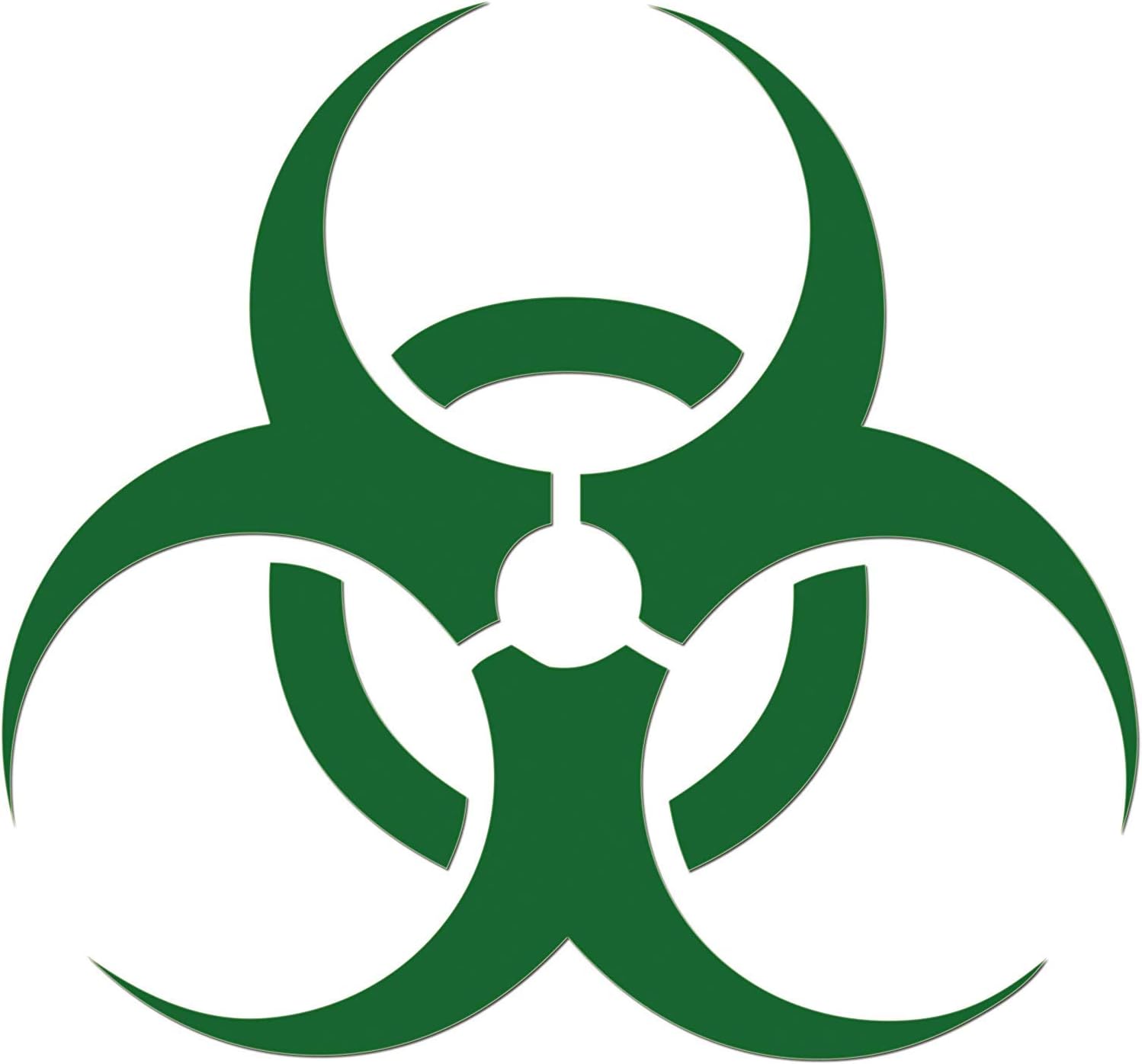 JasonCarlMorgan All Purpose 190mm Biohazard Car Phone Window Laptop Wall Vinyl Sticker, RCG