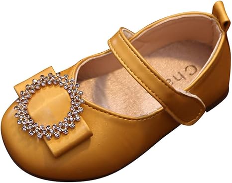 yellow mary jane flats