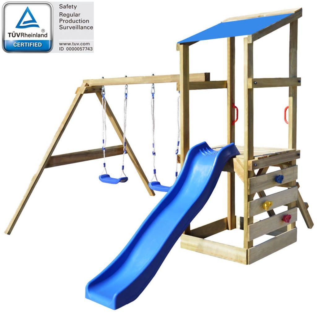 Giochi Dietitian Scivolo E Altalena Legno Cuocipappa+brevi Vendita