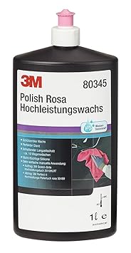 3M 80345N Polierpaste Polish Rosa Hochleistungswachs, 1000 ml