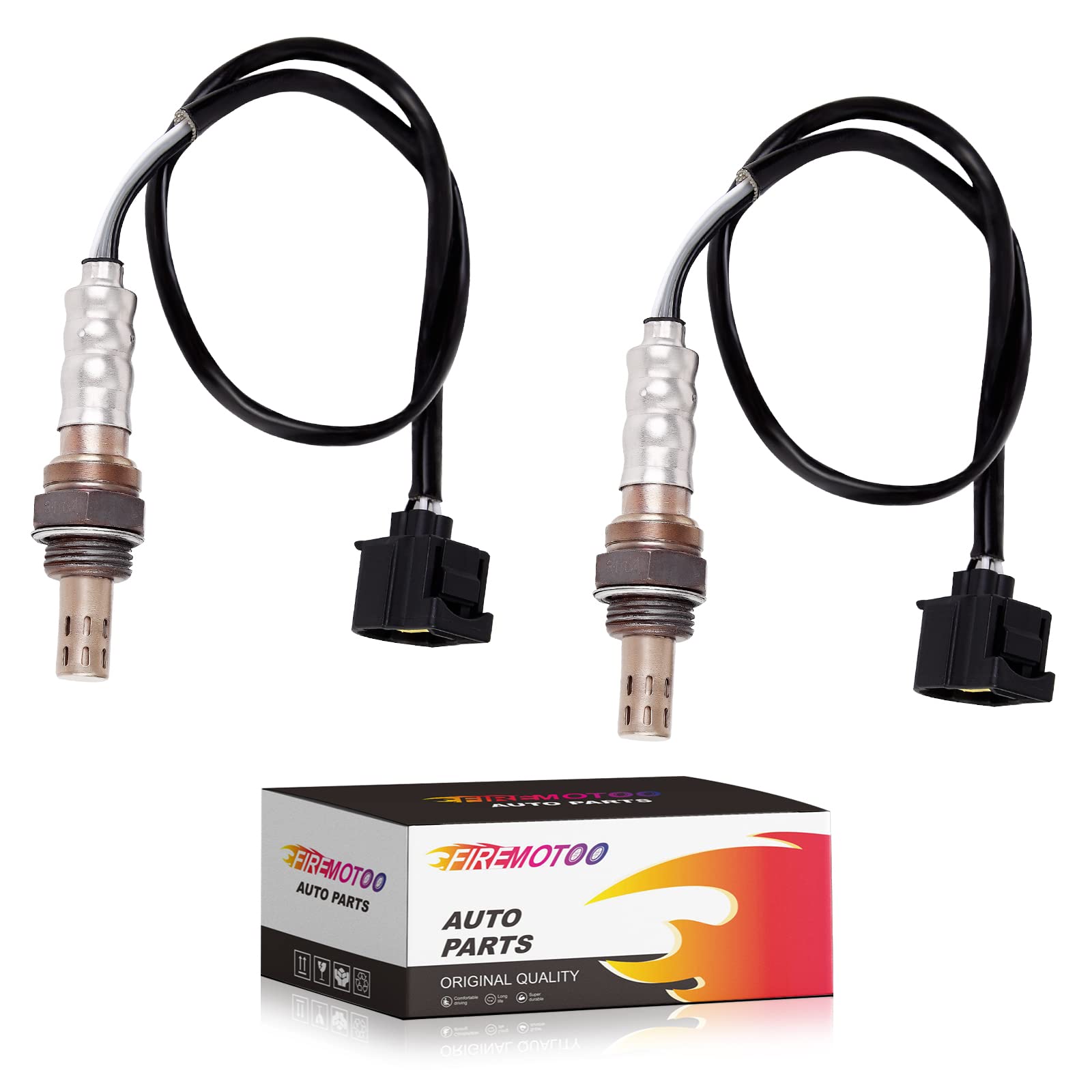FIREMOTOO O2 Oxygen Sensor Pack of 2 Upstream